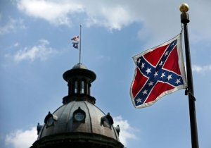 Confederate battle flag at South Carolina Capitol