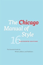 Cover of Chicago Manual of Style